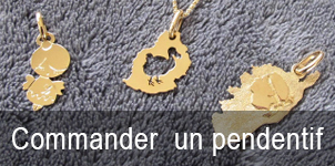 commander pendentif sur mesure