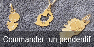 commander pendentif sur mesure