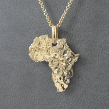 pendentif or afrique