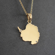 pendentif or Antarticque