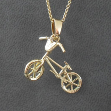 pendentif or bmx