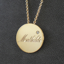 pendentif or Médaille